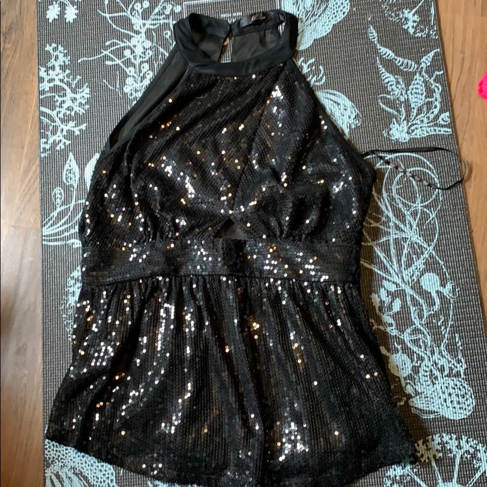 BKE sequin top